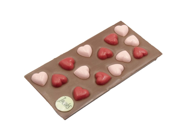 Chocolade tablet Valentijn - melk